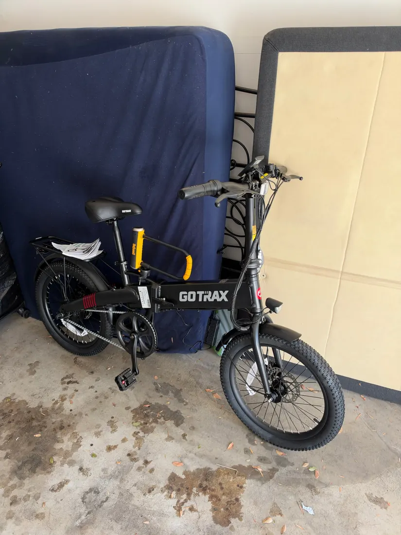 Gotrax folding e-bike assembled in Irvine, October 2026