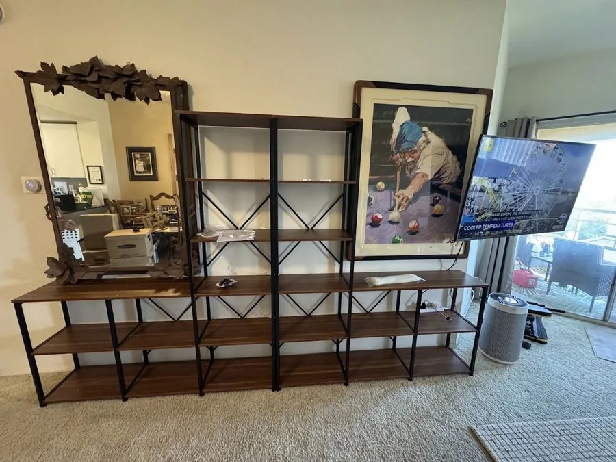 Industrial shelving unit