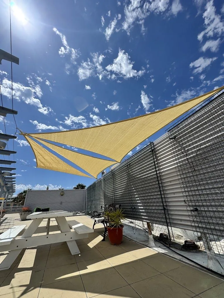 Shade sail install
