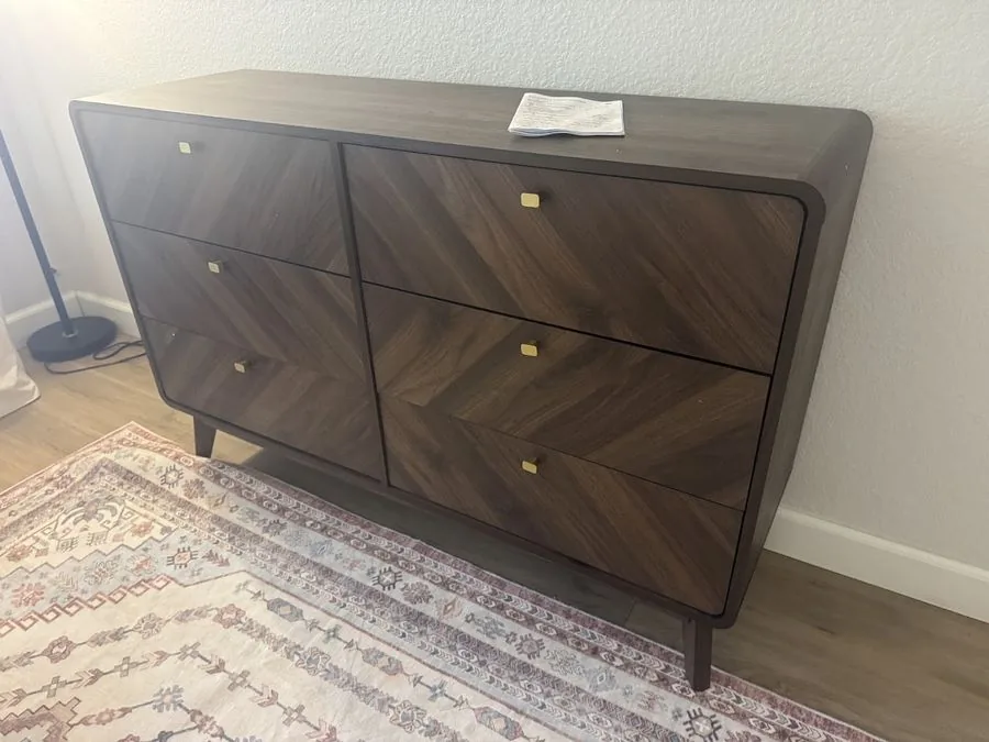 Walnut dresser